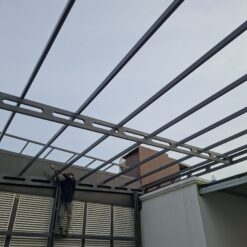 Mái vòm sắt mỹ thuật – Che nắng mưa cho sân vườn Đắk Lắk